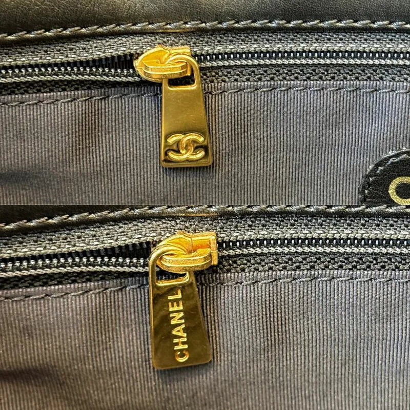 c535-chanel-vintage-black-lambskin-tote-bag