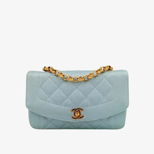 js711-chanel-vintage-light-blue-satin-gold-chain-19cm-diana-flap-bag