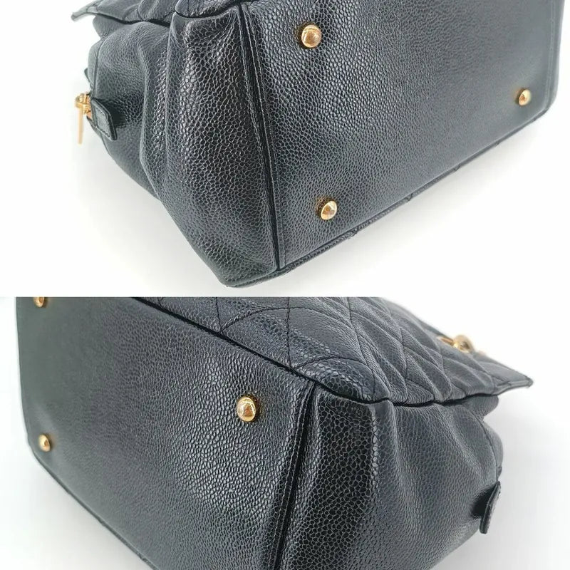 jt218-chanel-vintage-black-caviar-leather-ptt-tote-bag