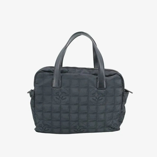 jt386-chanel-vintage-black-nylon-handbag