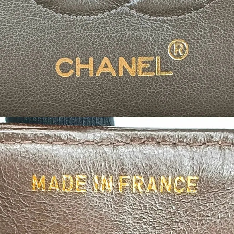 c391-chanel-vintage-brown-lambskin-23cm-classic-flap-bag