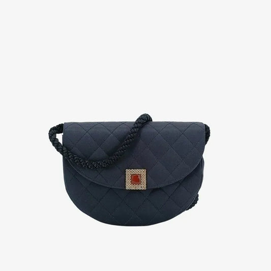 jt582-chanel-vintage-black-satin-gripoix-quilted-half-moon-flap-bag