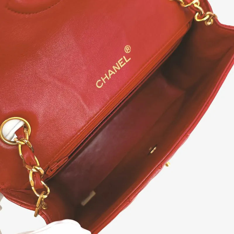 c409-chanel-vintage-red-lambskin-half-moon-flap-bag