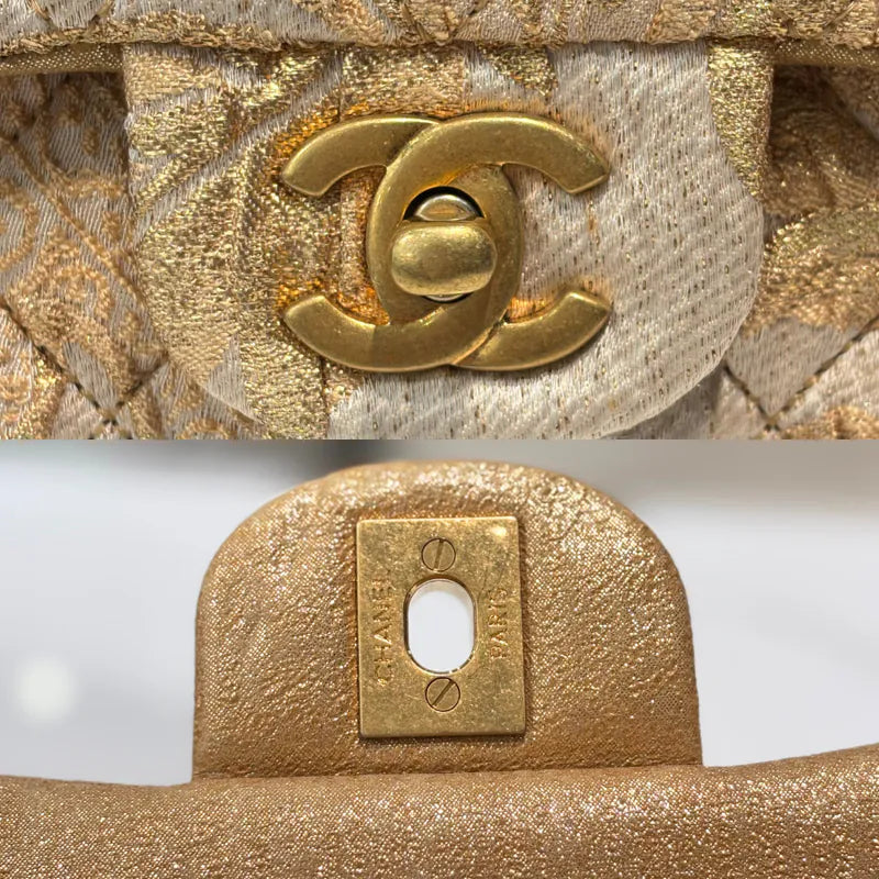 c536-chanel-bicolor-gold-ivory-canvas-25cm-classic-flap-bag