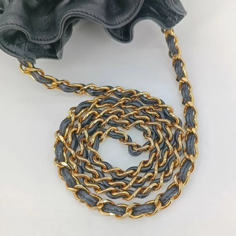 jt183-chanel-vintage-black-lambskin-drawstring-bucket-bag