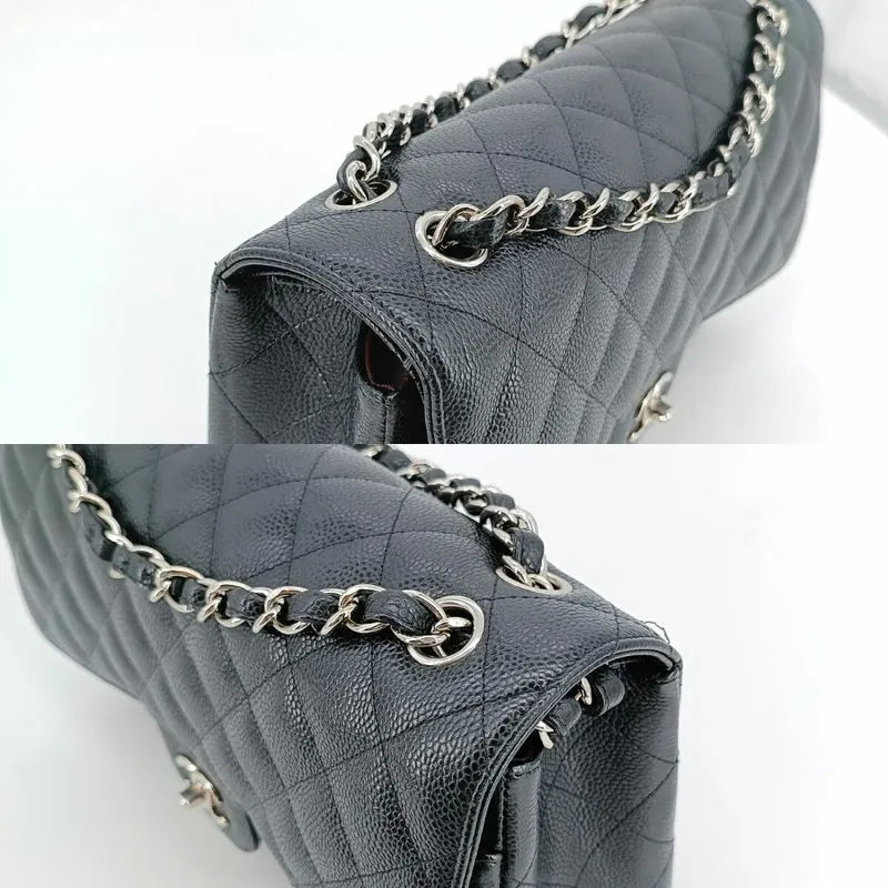 c461-chanel-black-caviar-leather-jumbo-classic-flap-bag