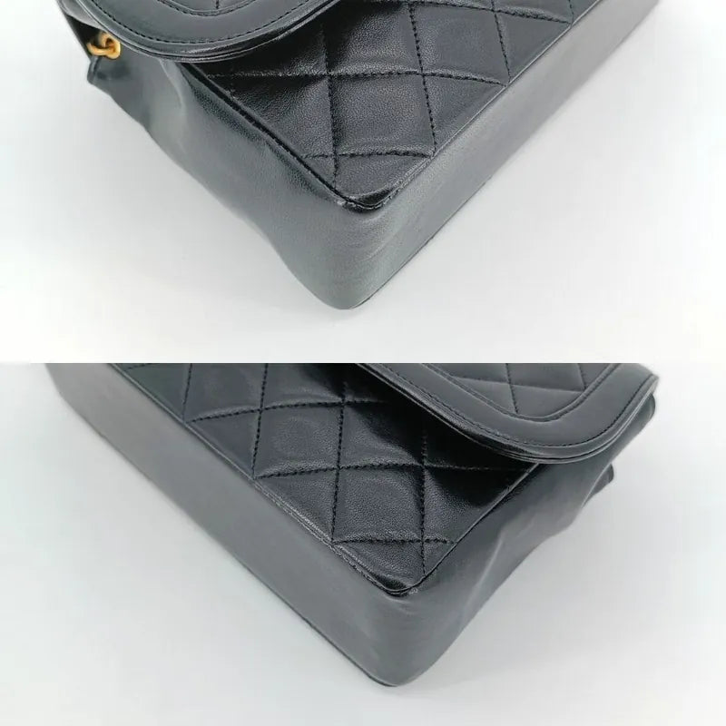ra210-chanel-vintage-black-lambskin-quilted-flap-bag