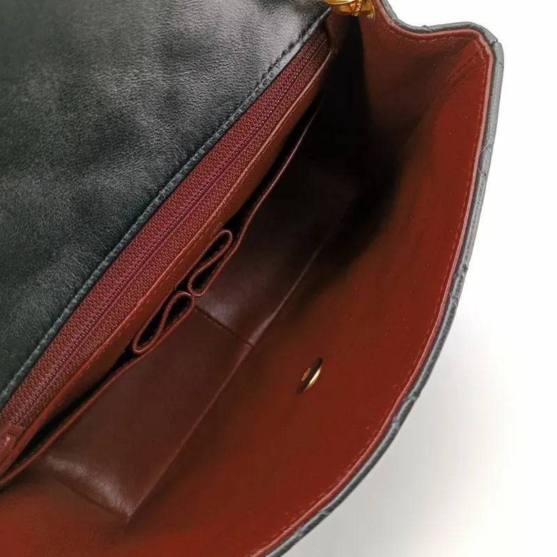 js717-chanel-vintage-black-lambskin-20cm-mini-square-flap-bag