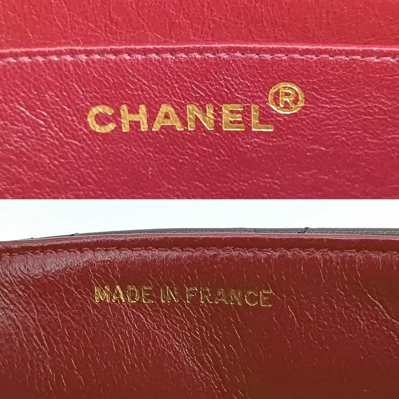 js329-chanel-vintage-black-lambskin-25cm-diana-flap-bag