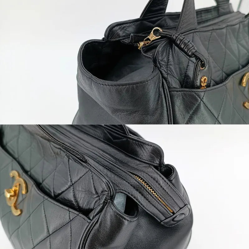 rb713-chanel-vintage-black-lambskin-quilted-tote-bag