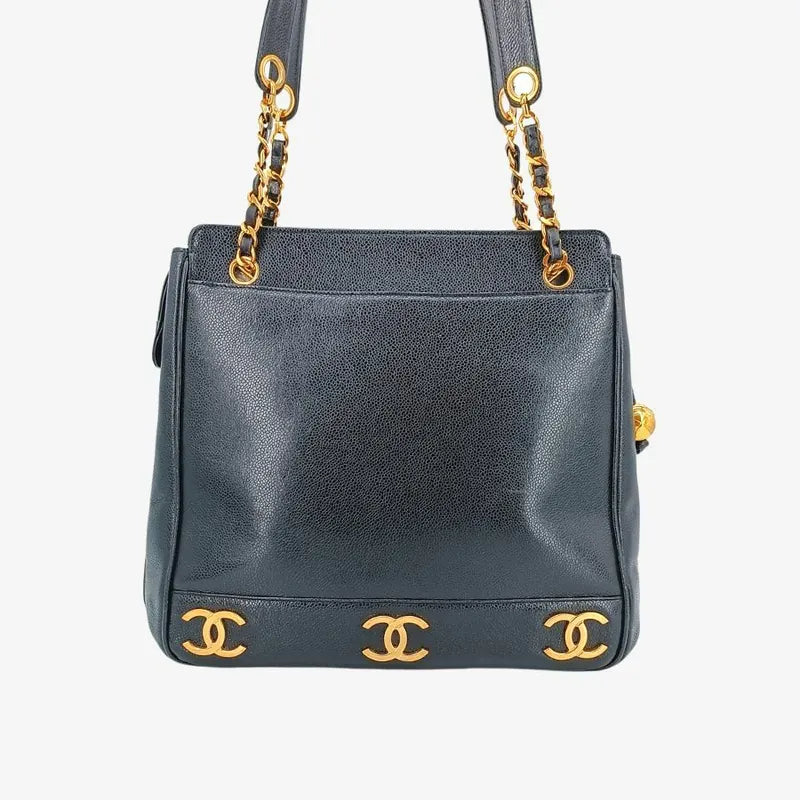 ra174-chanel-vintage-black-caviar-leather-triple-cc-tote-bag