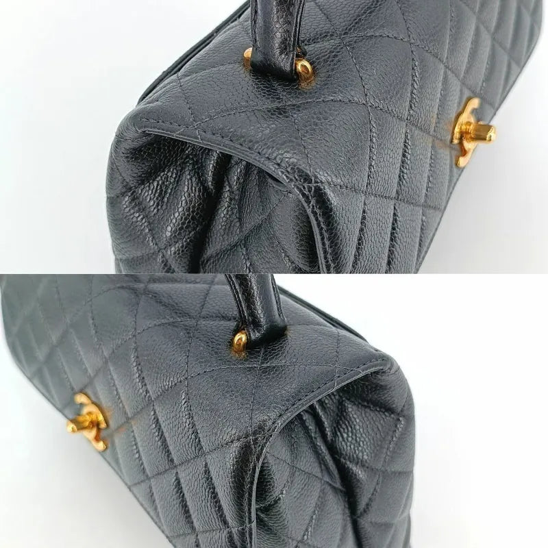 c394-chanel-vintage-black-caviar-leather-quilted-kelly-handbag