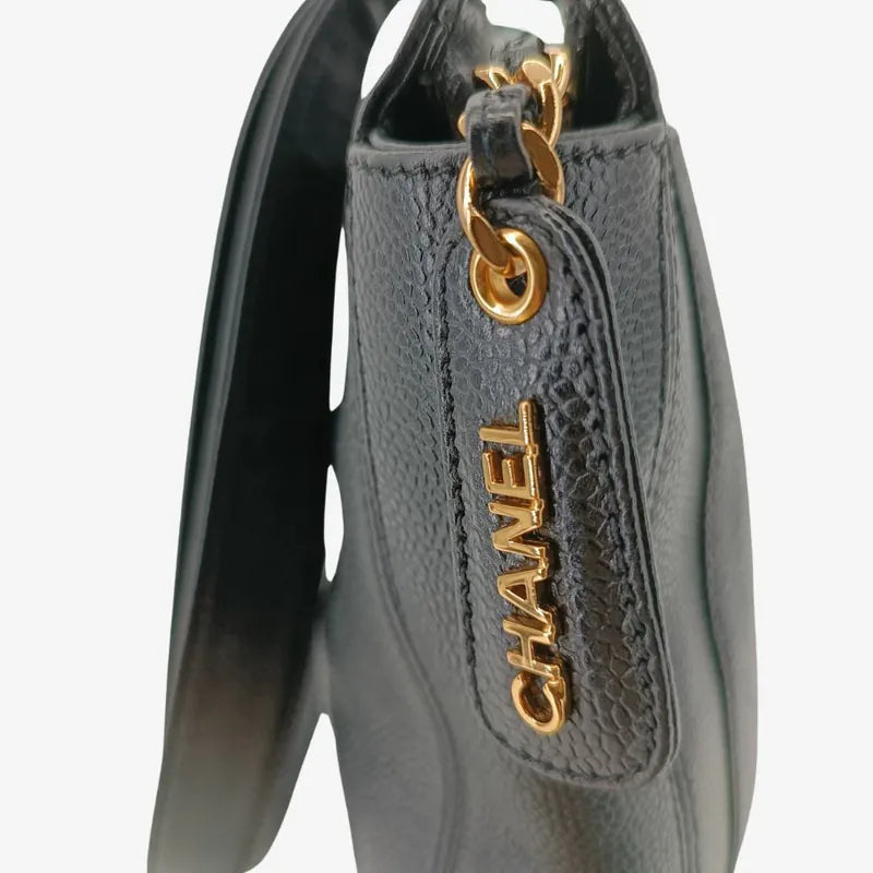 jw208-chanel-vintage-black-caviar-leather-embroidered-logo-tote-bag