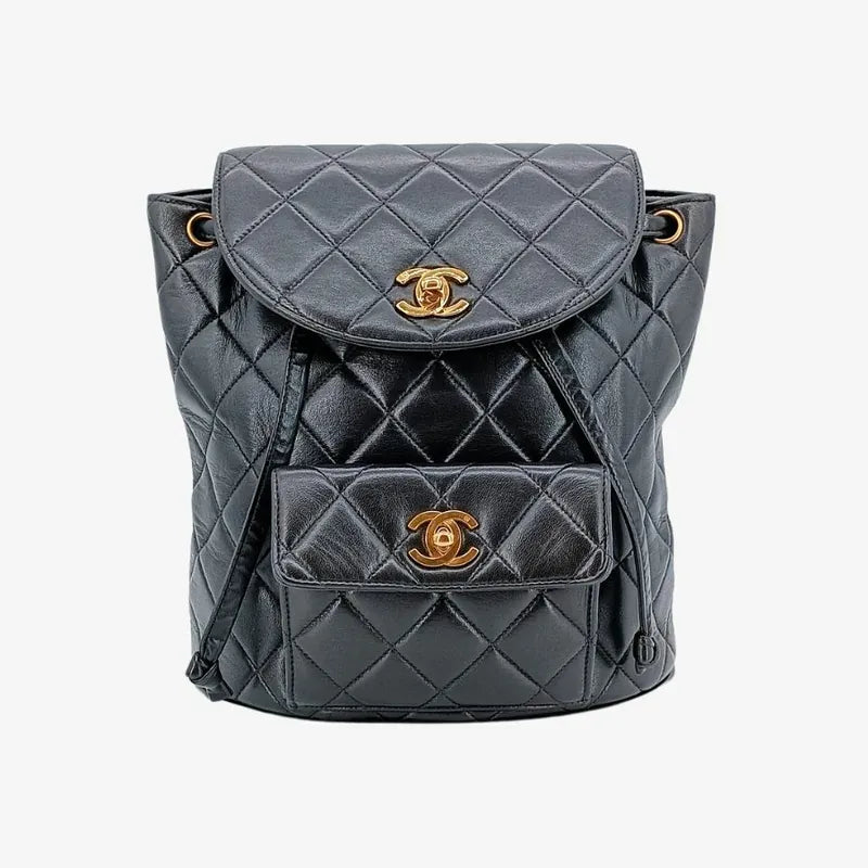 ra222-chanel-vintage-black-lambskin-duma-backpack