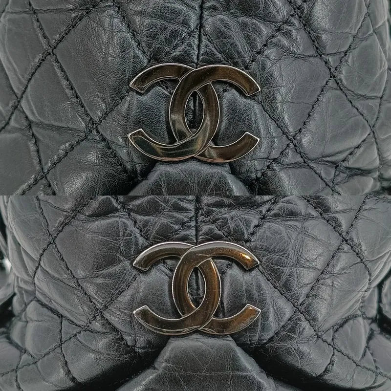 ra660-chanel-vintage-black-calfskin-lady-braid-tote-bag