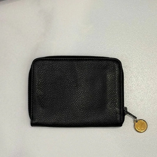 jx381-chanel-vintage-black-caviar-leather-zipped-key-holder-case