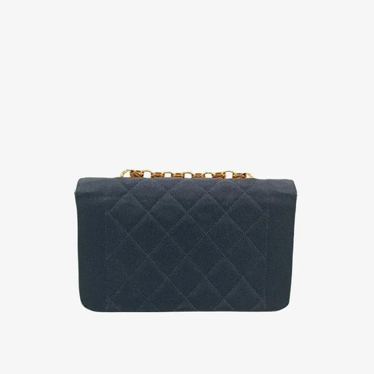 c455-chanel-vintage-black-satin-gold-chain-mini-flap-bag