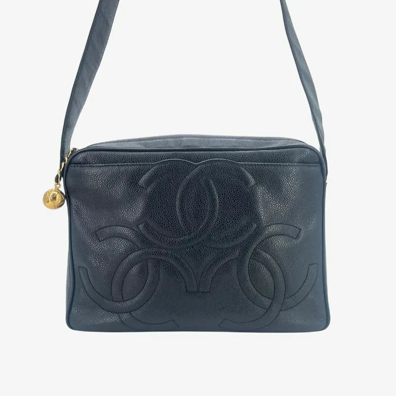 rb458-chanel-vintage-black-caviar-leather-triple-cc-camera-bag