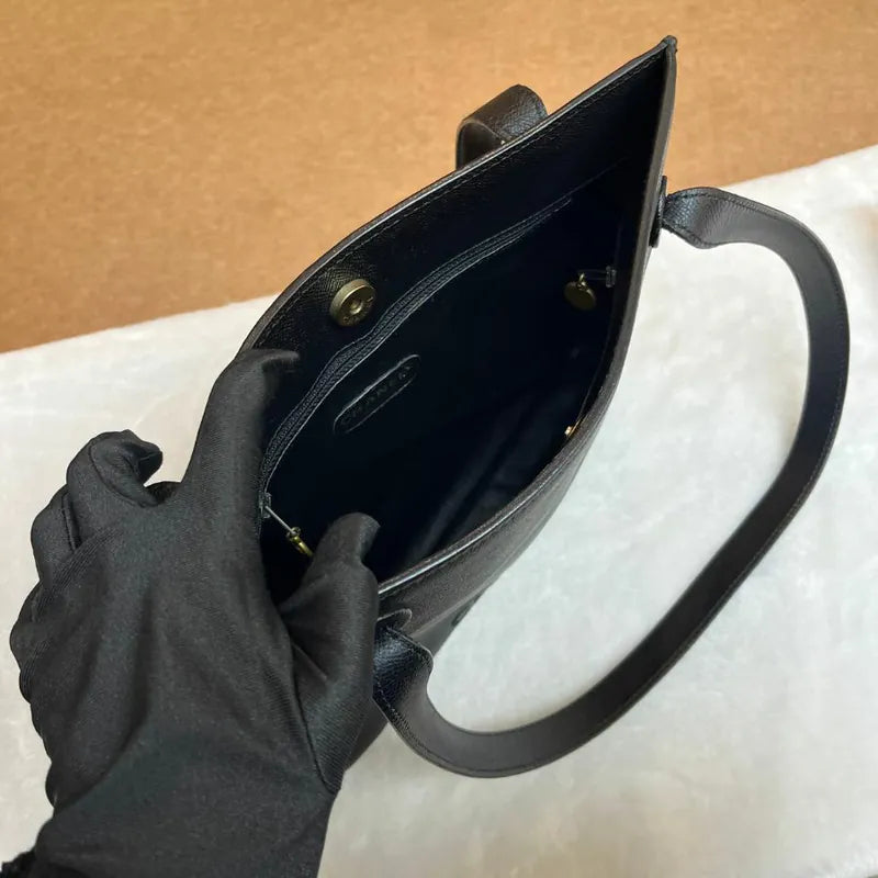 jw554-chanel-vintage-caviar-leather-black-tote-bag