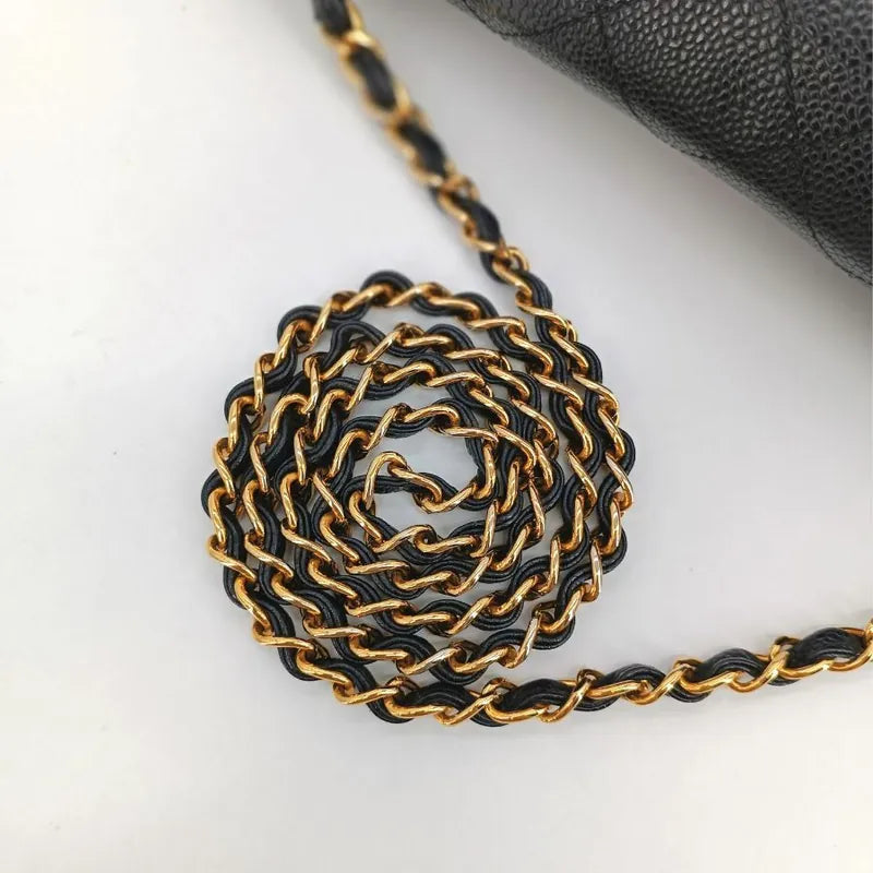 jah118-chanel-vintage-black-caviar-leather-qulited-jumbo-flap-bag