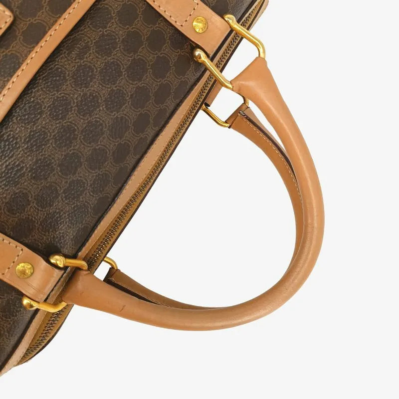 ra178-celine-brown-canvas-macadam-boston-handbag