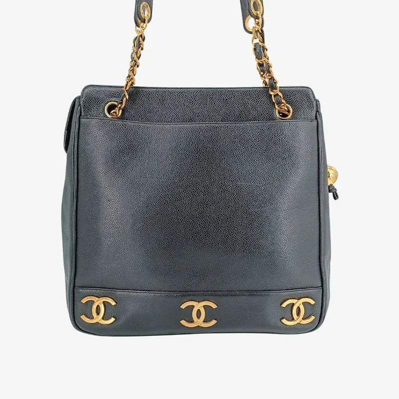ra220-chanel-vintage-black-caviar-leather-triple-cc-tote-bag