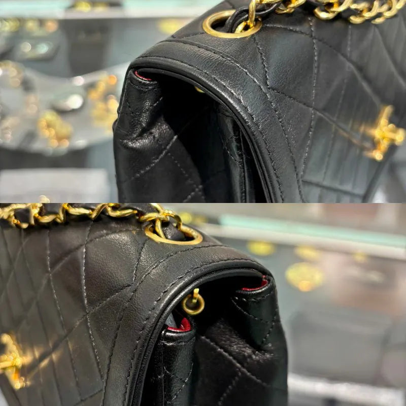 rc582-chanel-vintage-black-lambskin-trapezoid-flap-bag