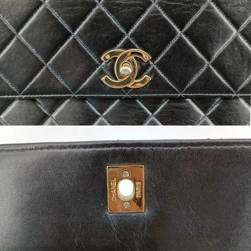 c335-chanel-vintage-black-lambskin-quilted-tote-bag