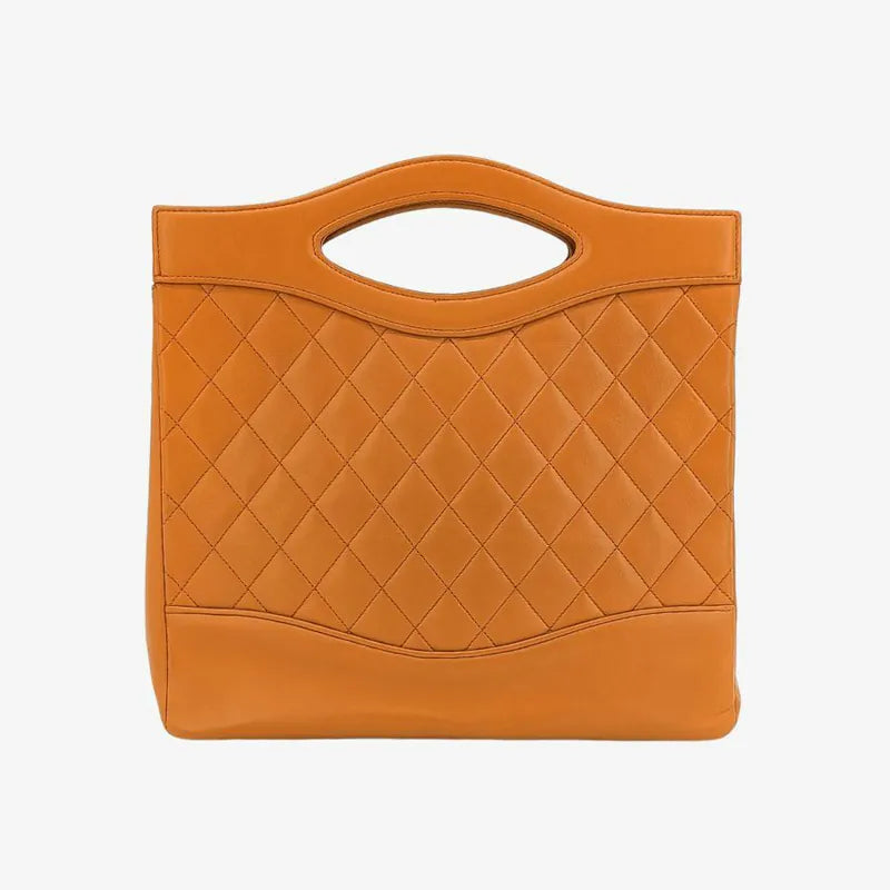 c478-chanel-vintage-yellow-lambskin-quilted-31-tote-bag