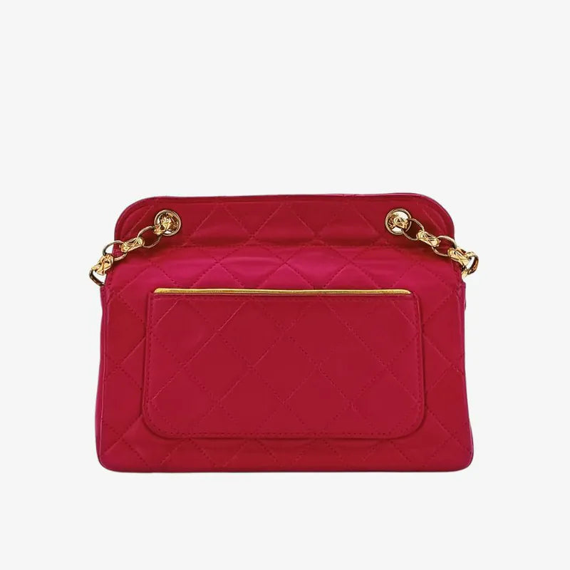 ra627-chanel-vintage-pink-lambskin-gold-chain-flap-bag