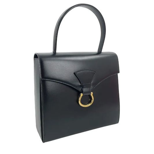 jt528-celine-vintage-black-leather-handbag