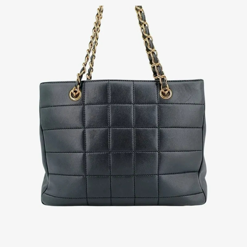 jt731-chanel-vintage-black-calfskin-chocolate-bar-tote-bag