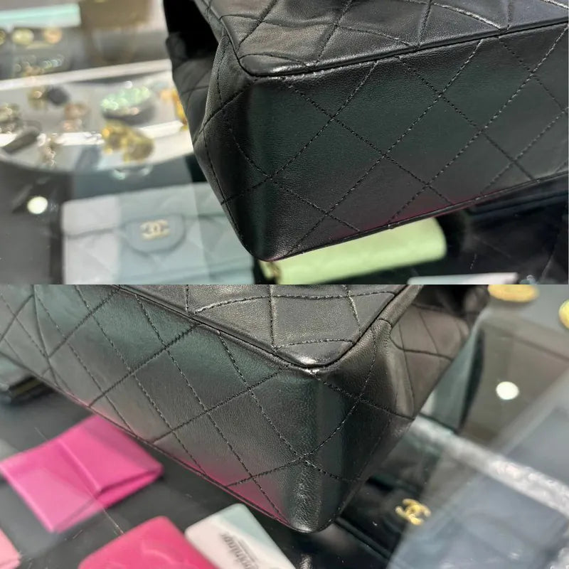 rc582-chanel-vintage-black-lambskin-trapezoid-flap-bag