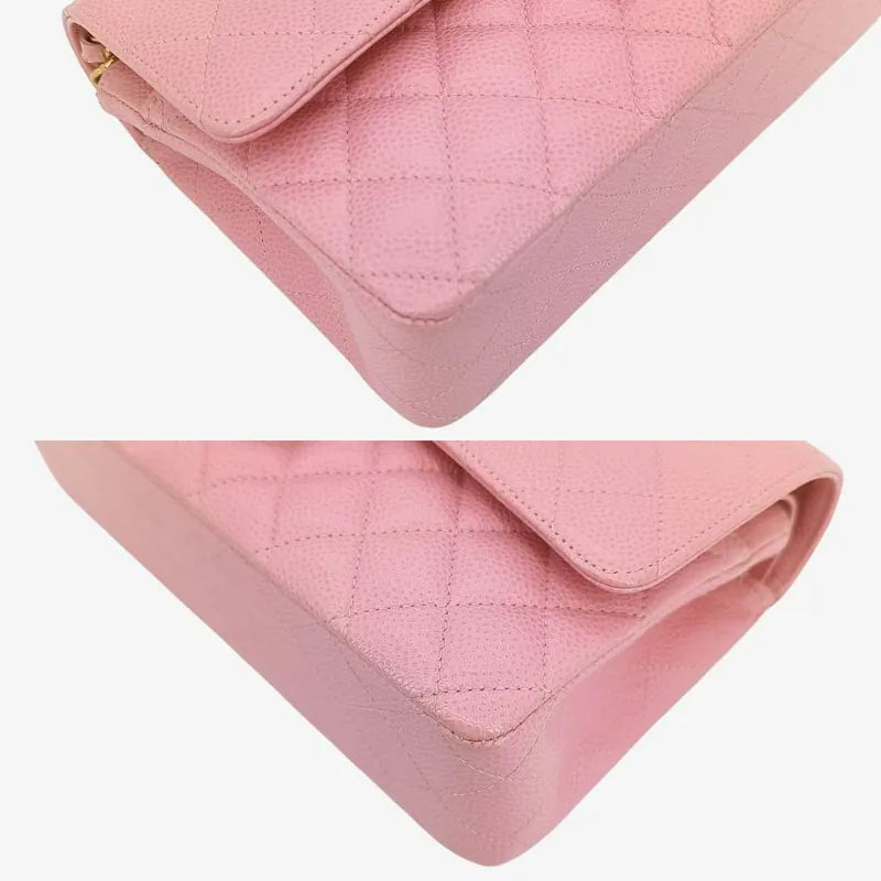 c373-chanel-vintage-pink-caviar-leather-25cm-classic-flap-bag