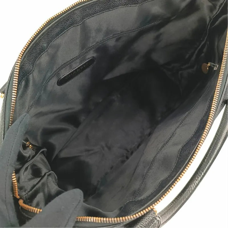 ra448-chanel-vintage-black-caviar-leather-golden-ball-tote-bag