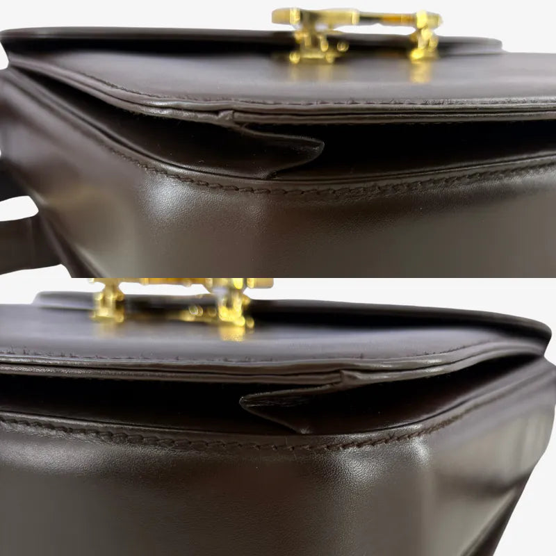 rc984-gucci-vintage-brown-leather-shoulder-bag