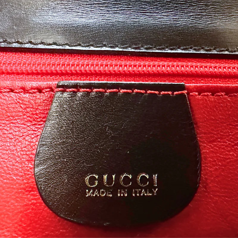 jw434-gucci-vintage-black-box-leather-bamboo-shoulder-bag