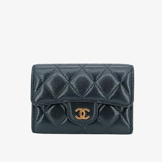 jt429-chanel-black-caviar-leather-classic-flap-card-holder