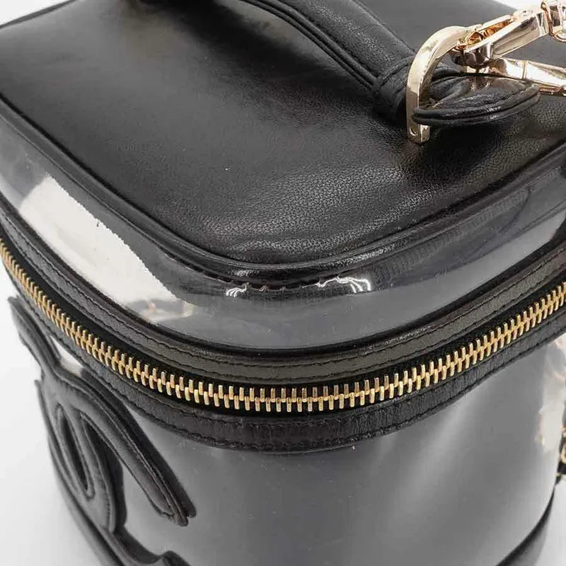 jr731-chanel-vintage-black-lambskin-pvc-cosmetic-bag