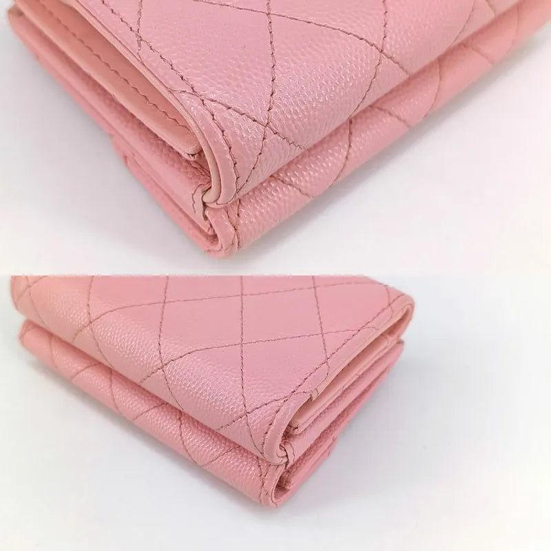 jt401-chanel-light-pink-caviar-leather-classic-small-flap-wallet