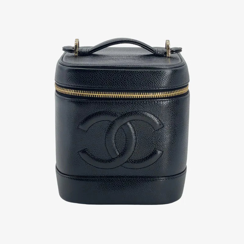jah199-chanel-vintage-black-caviar-leather-cosmetic-bag