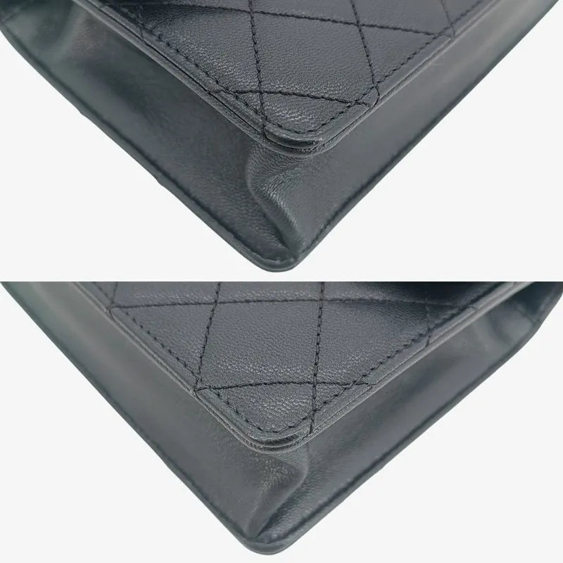 ra407-chanel-black-calfskin-quilted-lmitation-pearl-flap-bag