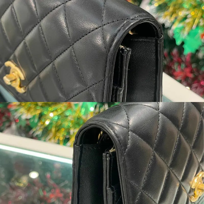 c523-chanel-black-lambskin-wallet-on-chain-