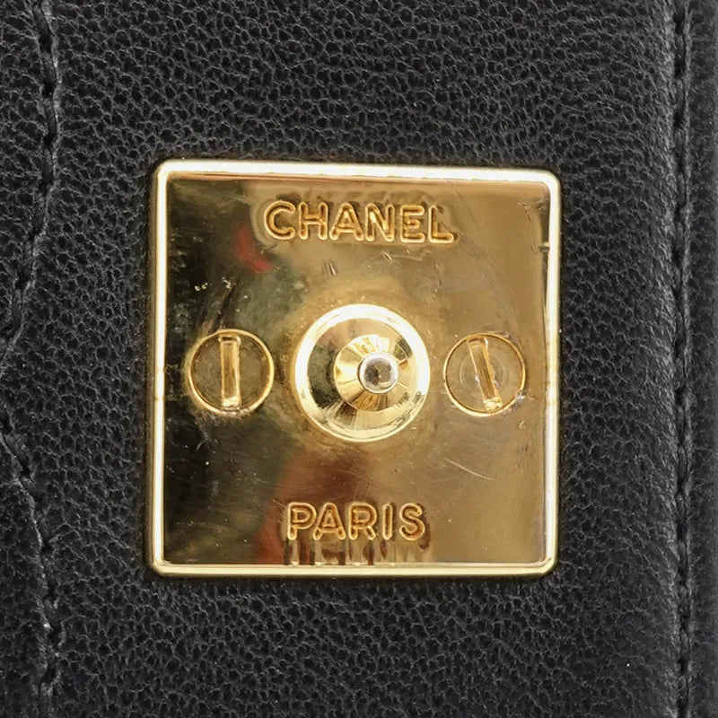 jq470-chanel-vintage-black-lizard-skin-flap-bag