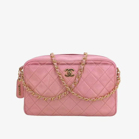 jah172-chanel-vintage-pink-lambskin-quilted-camera-bag