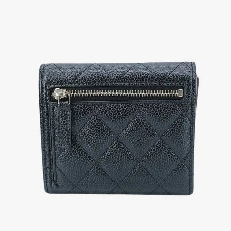 ra036-chanel-balck-lambskin-classic-small-flap-wallet