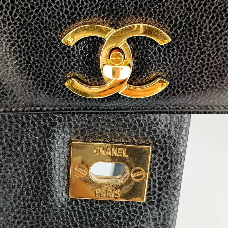 jt026-chanel-vintage-black-caviar-leather-golden-ball-tote-bag