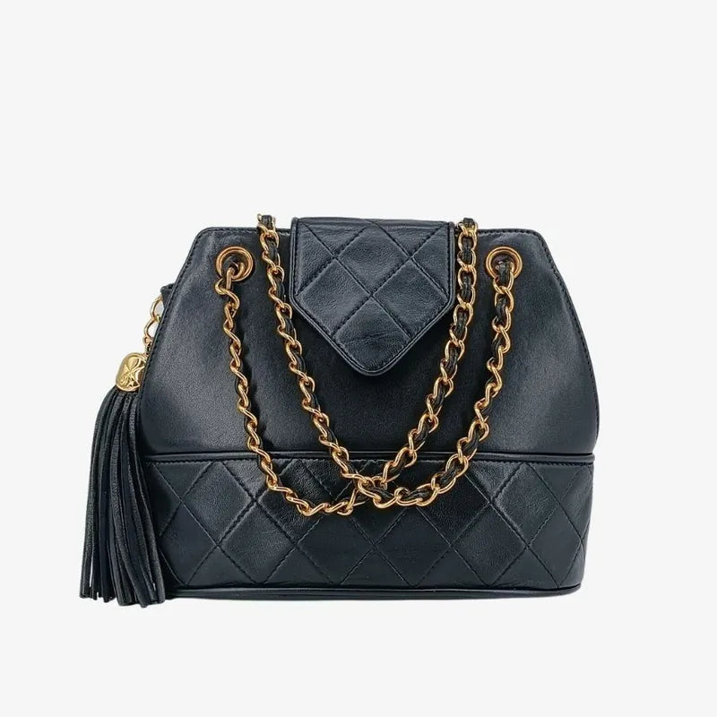 jt272-chanel-vintage-black-lambskin-quilted-flap-bag