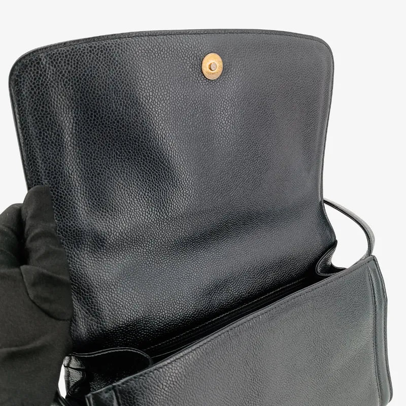 jw197-chanel-vintage-black-caviar-leather-quilted-flap-bag