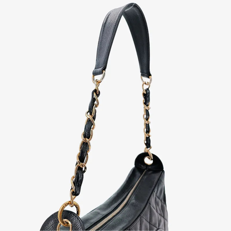 rb849-chanel-vintage-black-caviar-leather-quilted-chain-handbag
